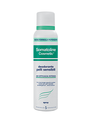 Somatoline Cosmetic Deo Spray Deodorante Pelli Sensibili 150 ml